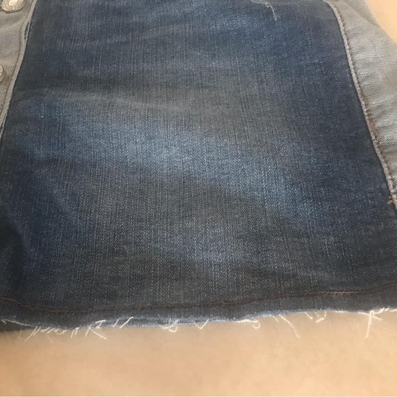 Indigo Rein denim mini skirt - size 9 - Picture 7 of 8